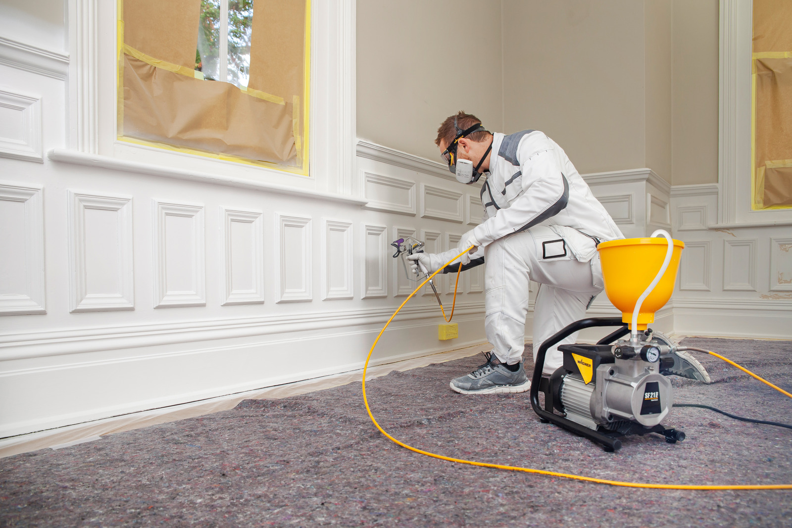 Reparación urgente en el Servicio técnico para equipos de pintura en Zierbena